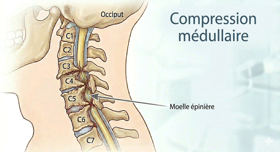 La myélopathie cervico-arthrosique