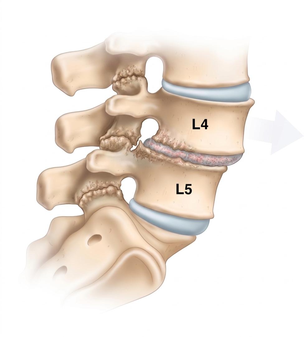 Le spondylolisthésis dégénératif